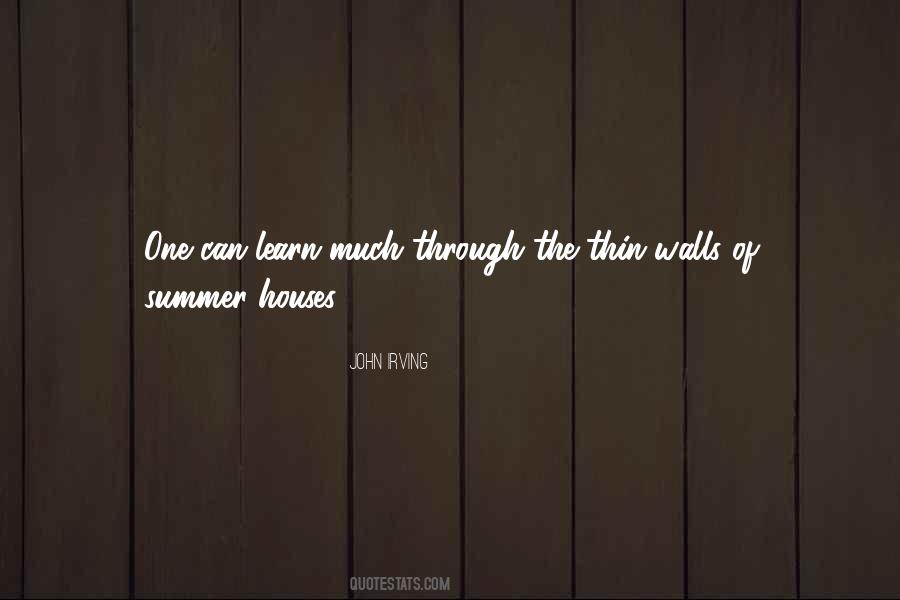 Quotes About Little Houses #89873