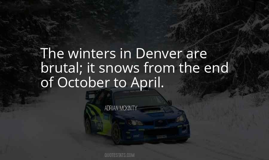 Quotes About Denver #1179007