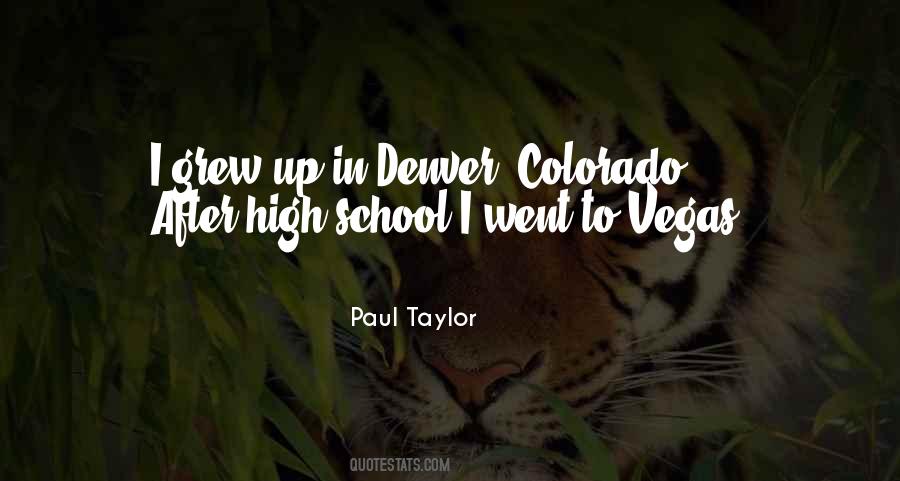 Quotes About Denver #136055