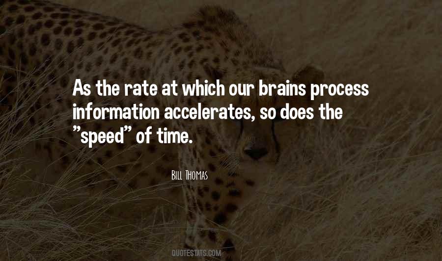 Speed Of Time Quotes #574595