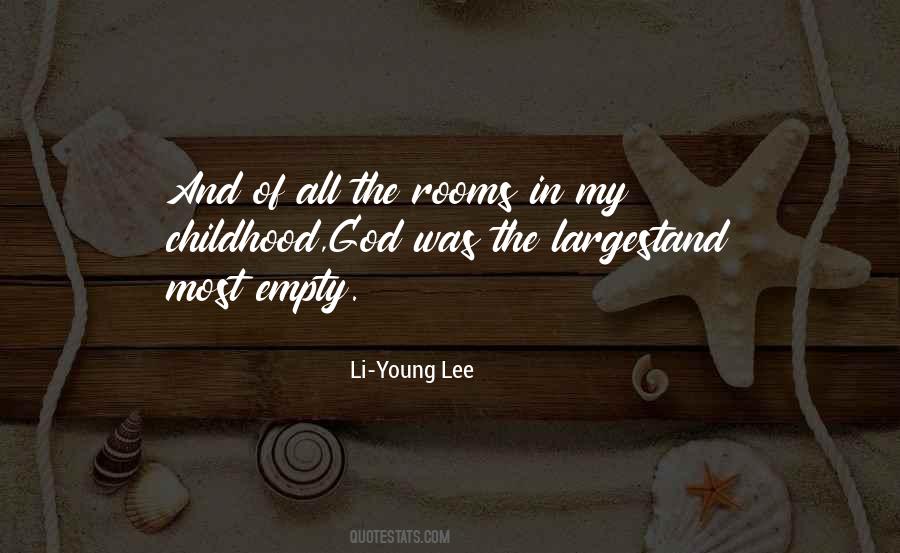 Quotes About Empty Rooms #842241