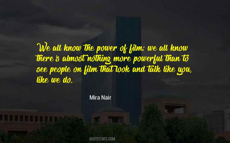 Quotes About Power Of Film #1281079