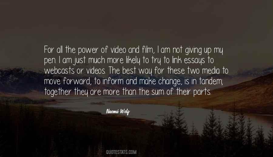 Quotes About Power Of Film #494548