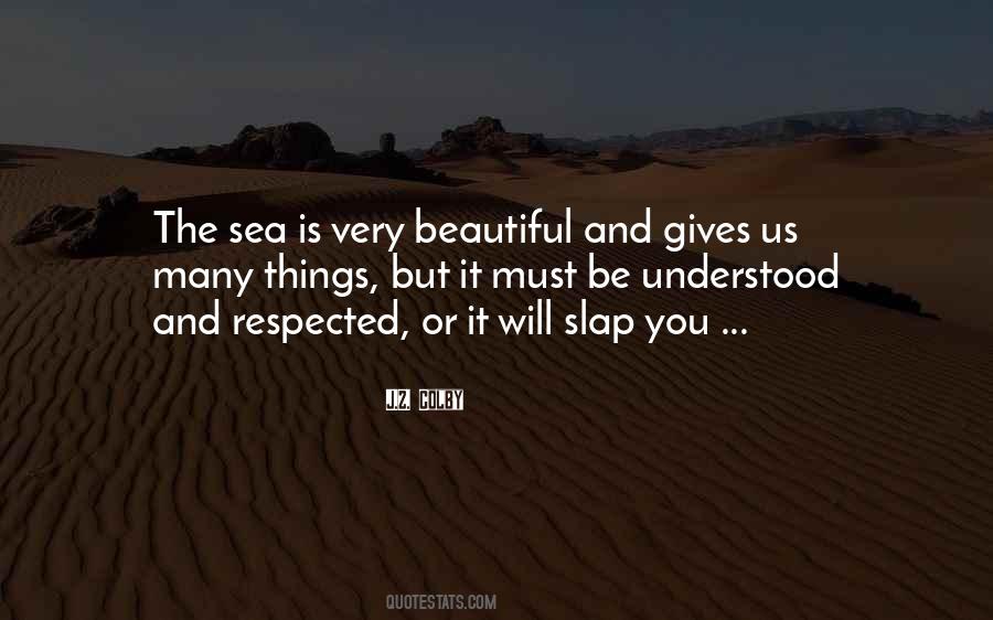 Beautiful Sea Quotes #917190