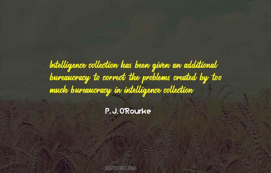 Quotes About Intelligence Collection #710774
