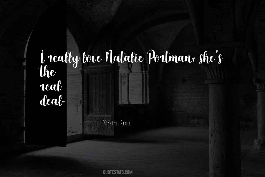 Portman Natalie Quotes #664640