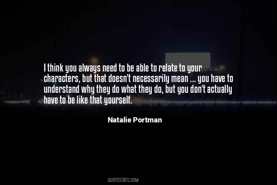 Portman Natalie Quotes #746428