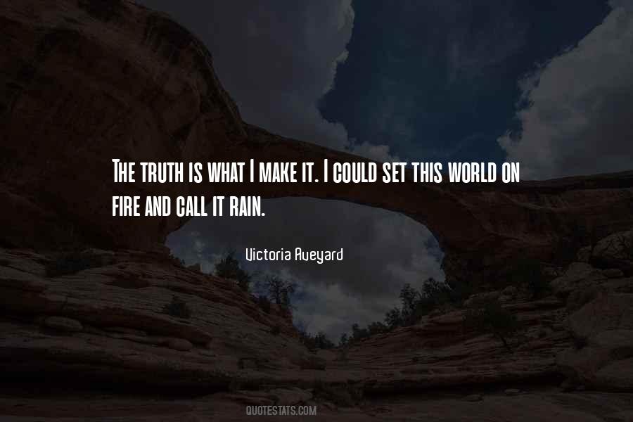 Fire And Rain Quotes #749120