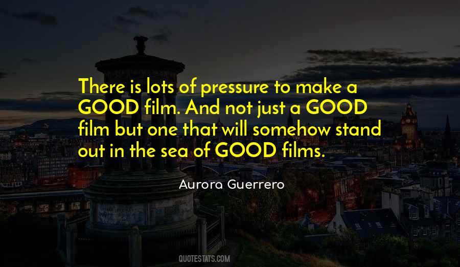 Pressure Is Good Quotes #1866992