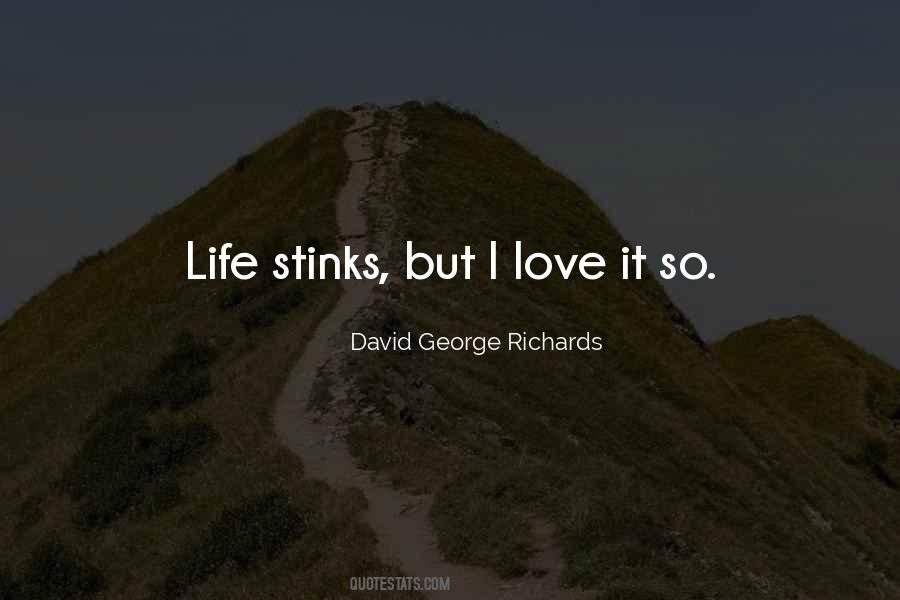 Quotes About Life Stinks #1126511