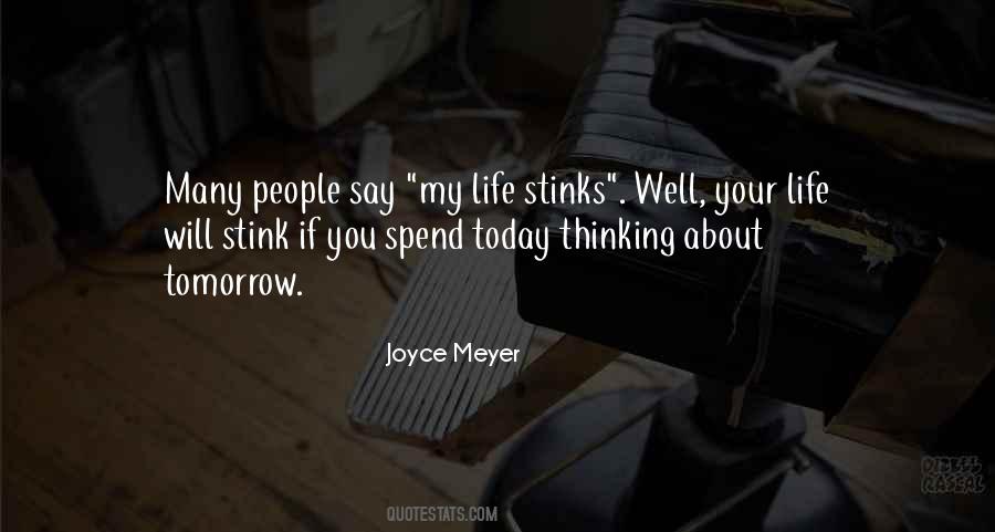 Quotes About Life Stinks #1306115