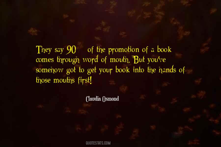 Quotes About Promotions #1321750