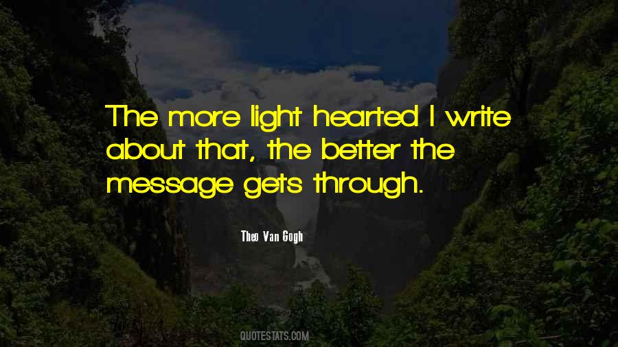 Quotes About Light Hearted #1751840