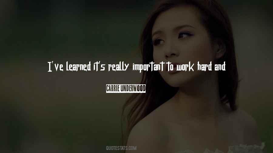 Quotes About I've Learned #1693853