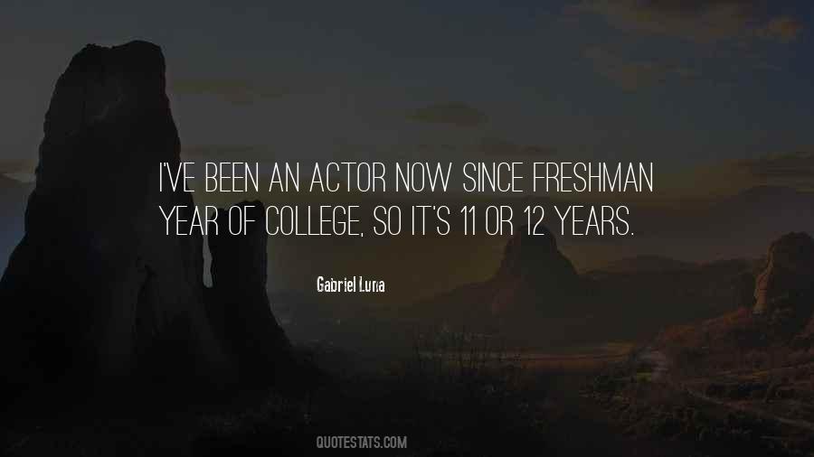 Quotes About Freshman In College #237801