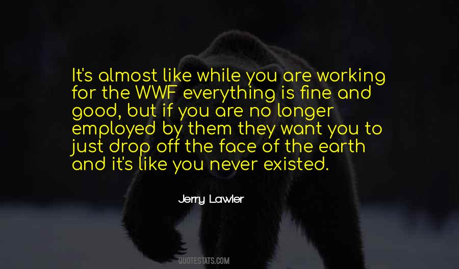 Quotes About Wwf #1002327
