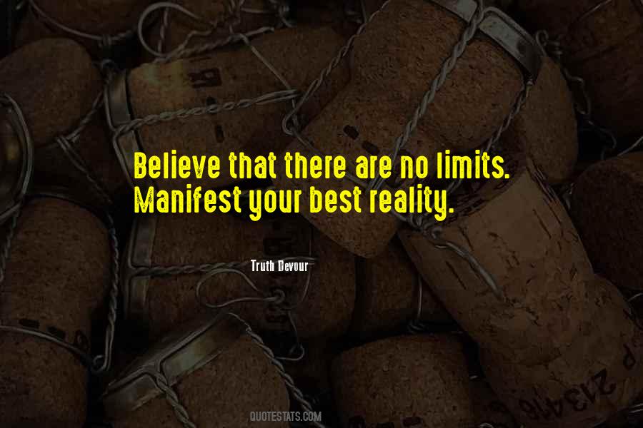 Quotes About No Limits #1044085