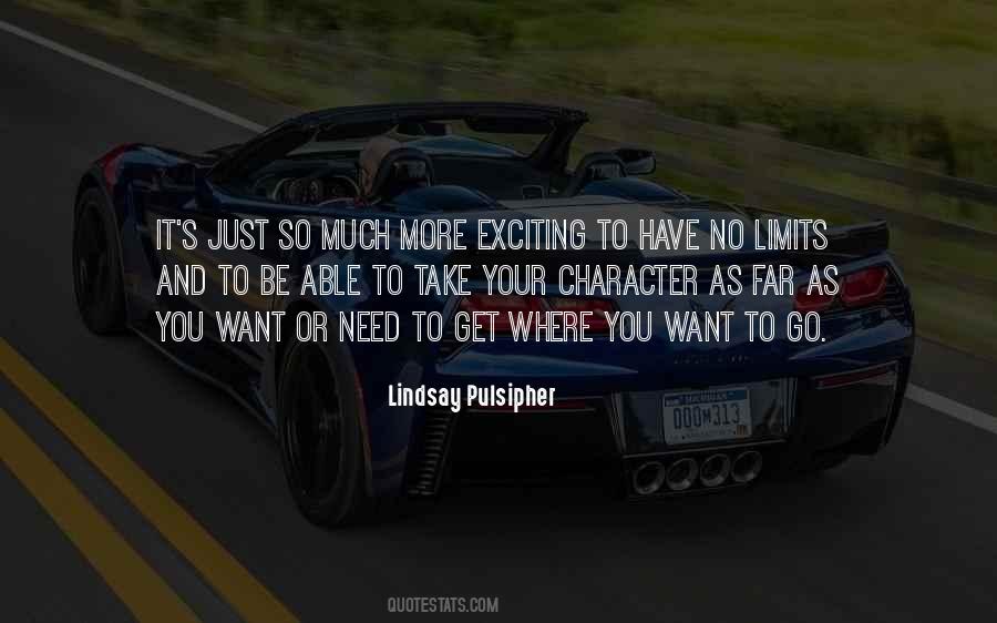 Quotes About No Limits #1464386