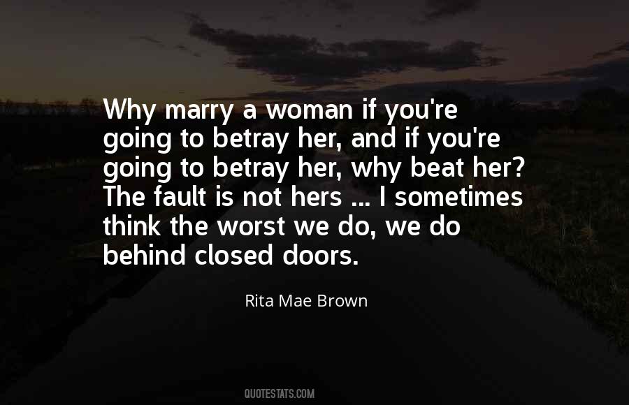 Quotes About Behind Closed Doors #1163282