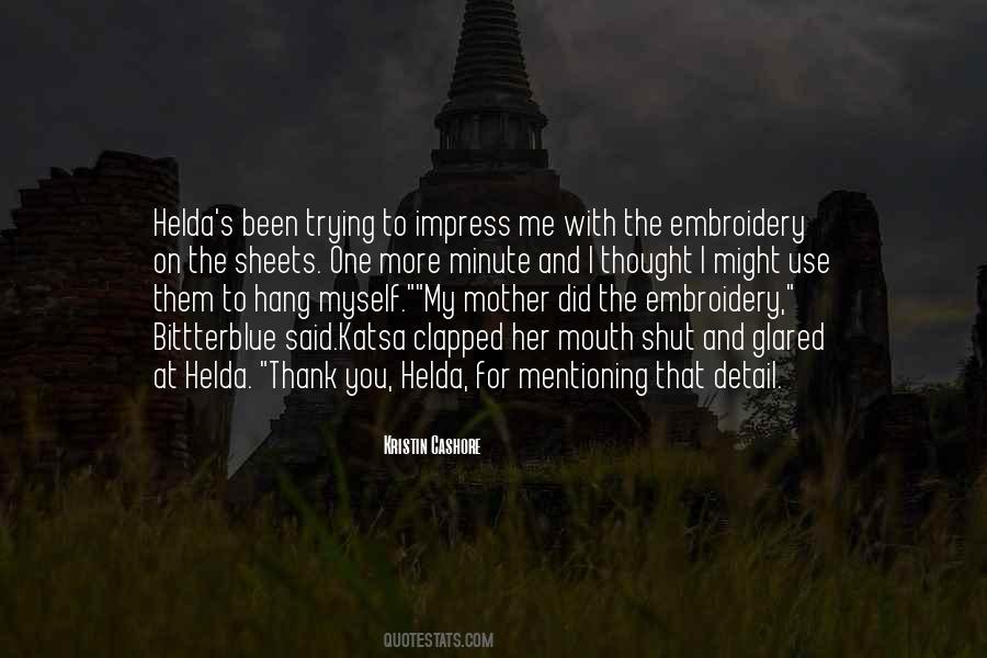 Mother Thank You Quotes #1369890