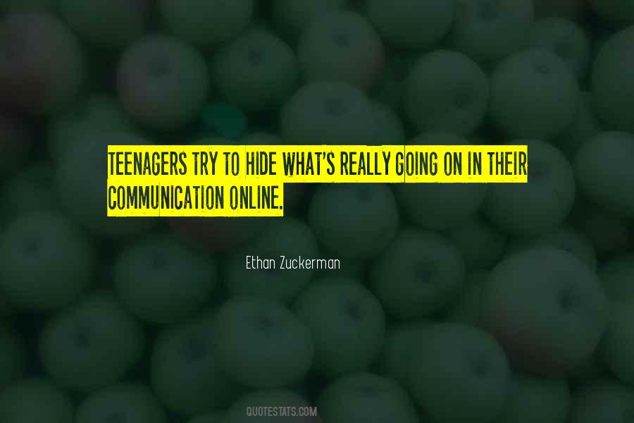 Quotes About Online Communication #663841