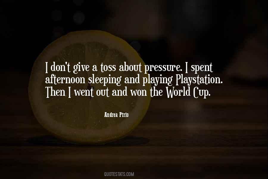 Quotes About Pressure In Sports #1878060