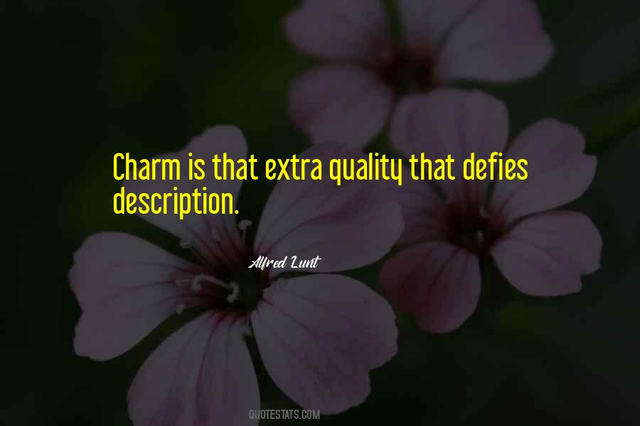 Quotes About Charm #1244933