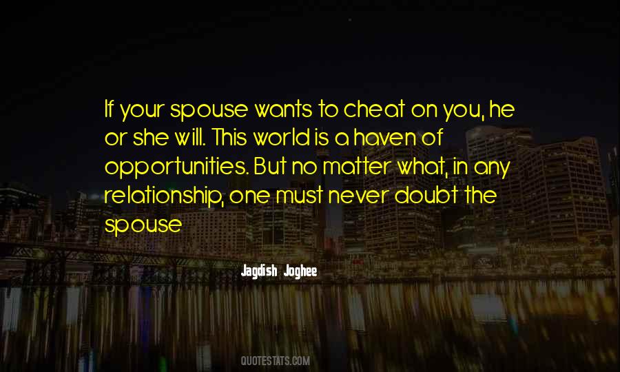 Quotes About Doubt In Love #224397
