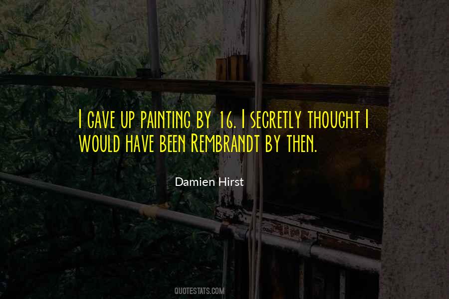 Realization Half Human Quotes #1052029