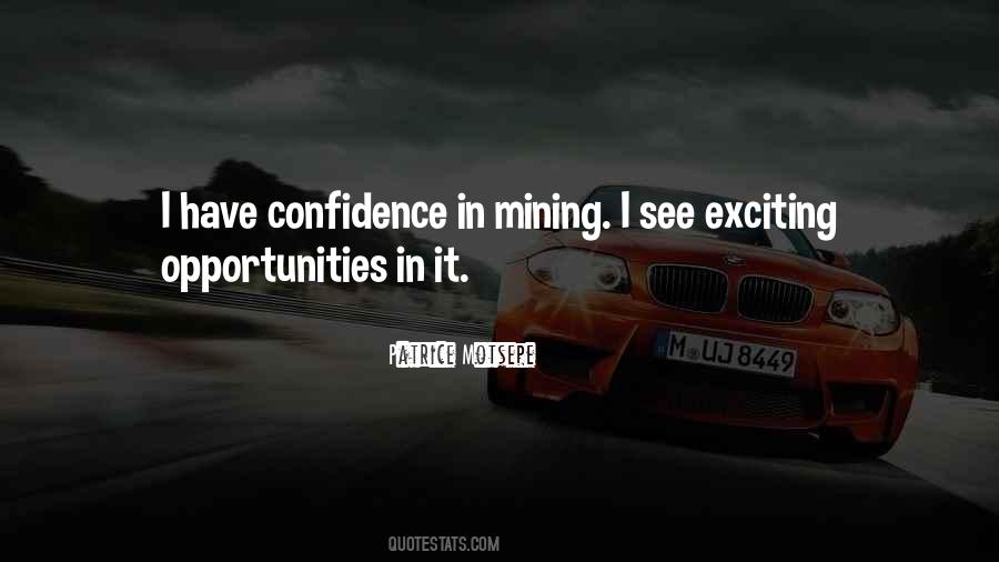 Confidence In Quotes #1288767