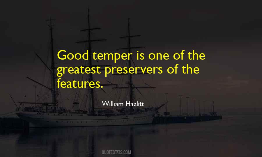 Good Temper Quotes #652833