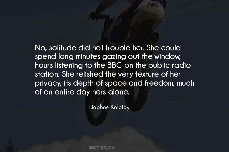 On Solitude Quotes #592779