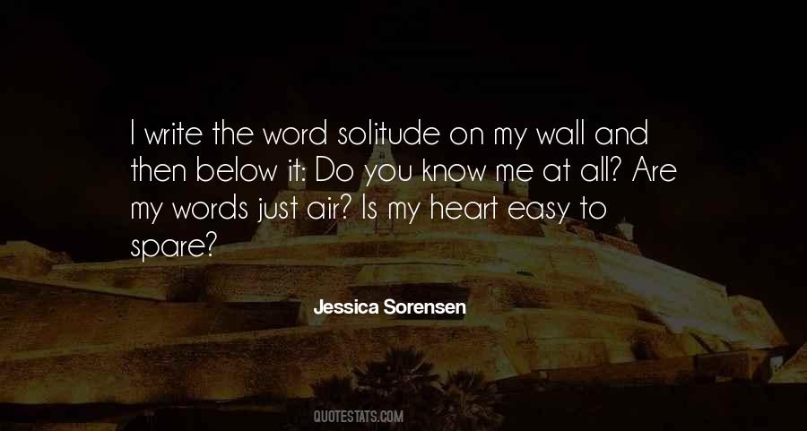On Solitude Quotes #599523