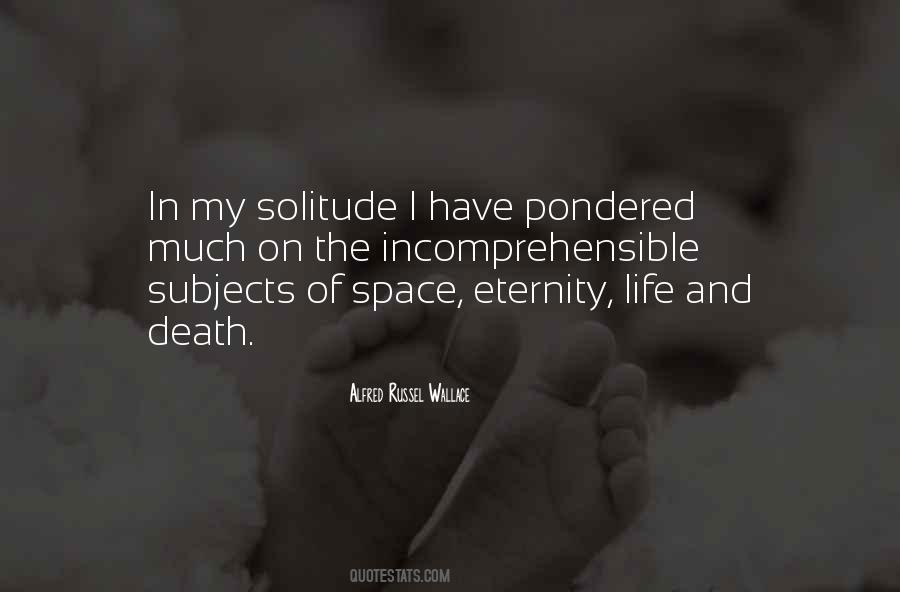 On Solitude Quotes #609935