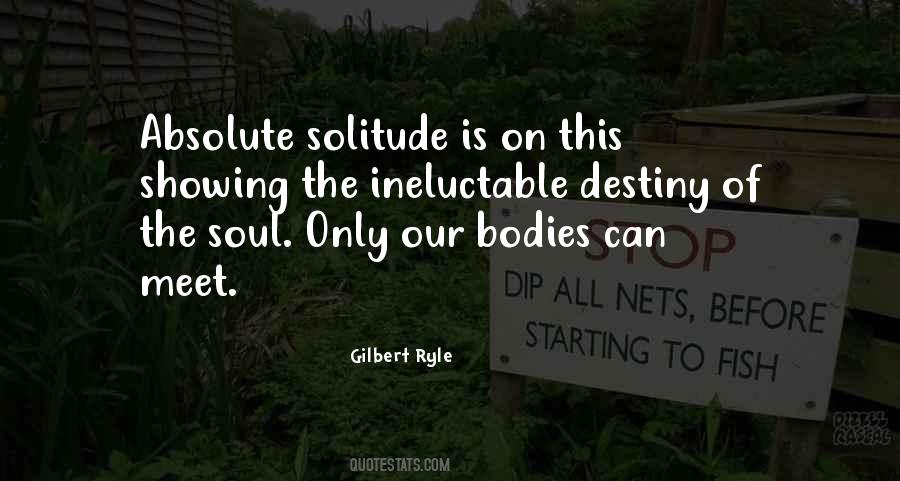 On Solitude Quotes #768649