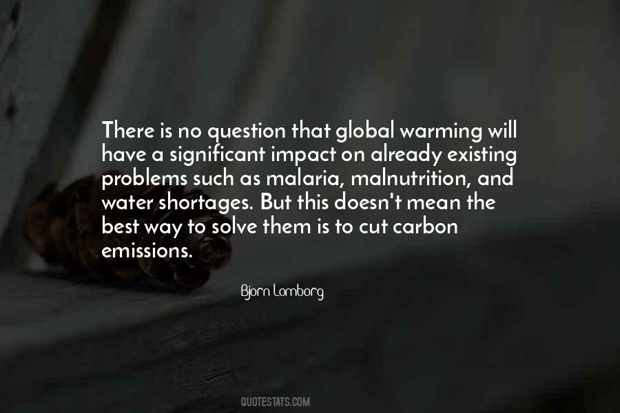 Quotes About Carbon Emissions #761288