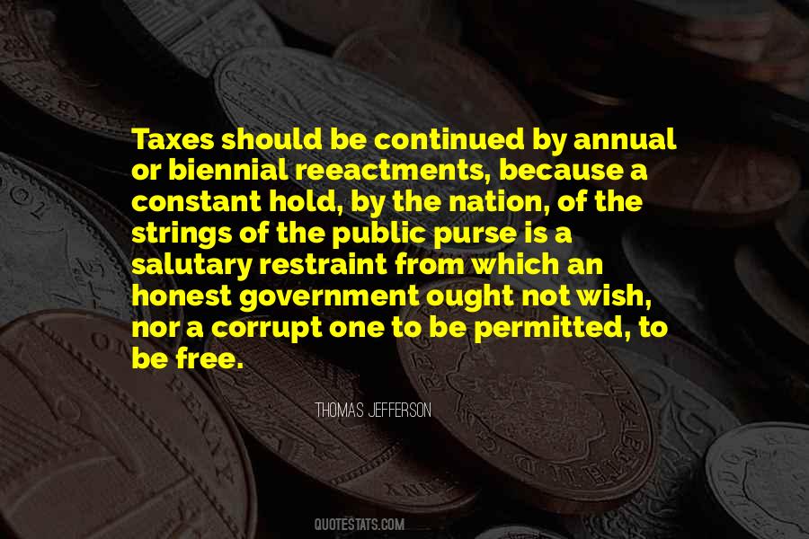 Honest Government Quotes #1254420