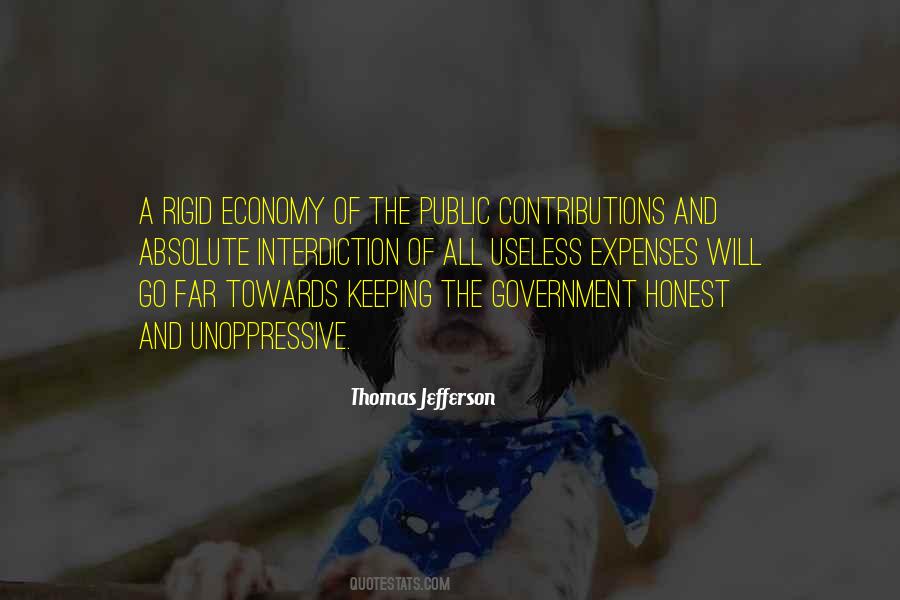 Honest Government Quotes #1781740