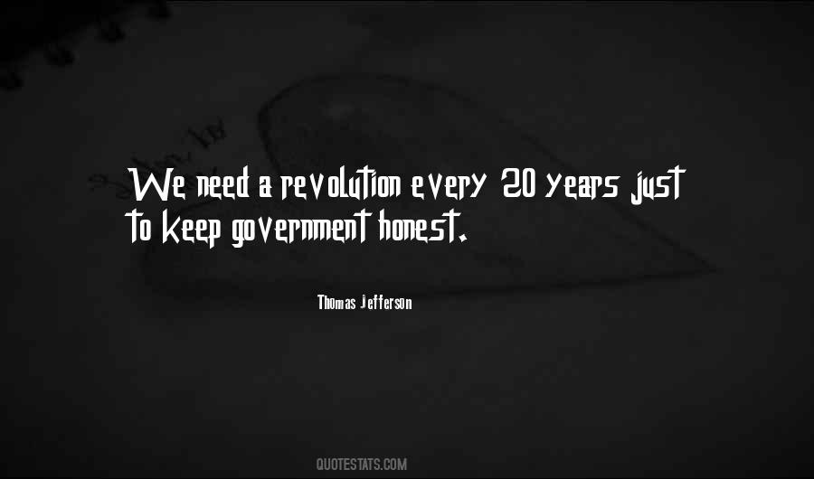 Honest Government Quotes #352345