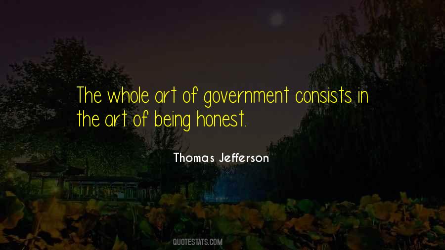 Honest Government Quotes #627740