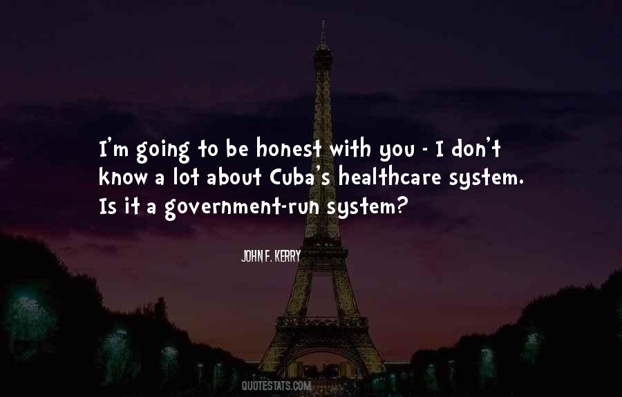 Honest Government Quotes #687389