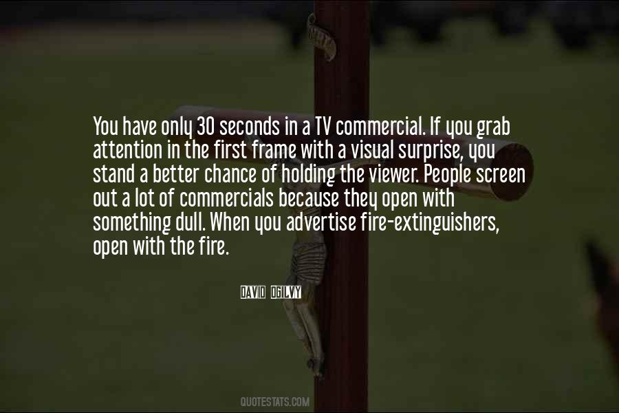 Quotes About Tv Commercials #110145
