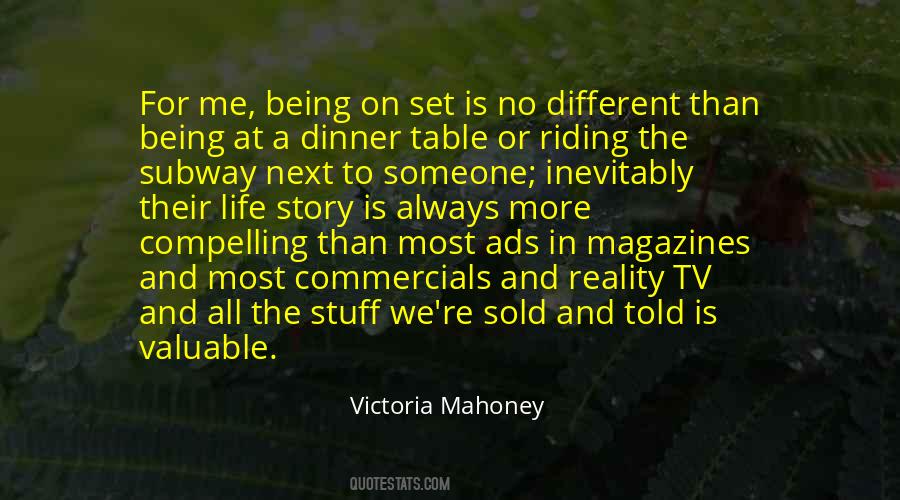 Quotes About Tv Commercials #1396262