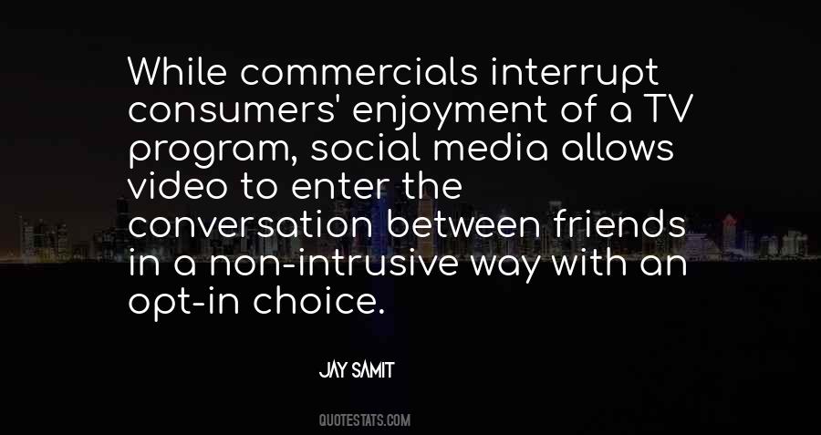 Quotes About Tv Commercials #1443927