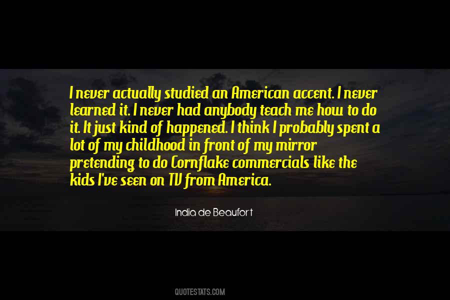 Quotes About Tv Commercials #1725852