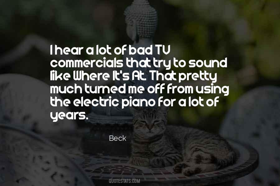 Quotes About Tv Commercials #1752187