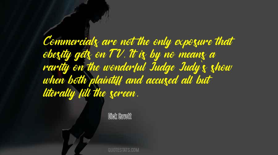 Quotes About Tv Commercials #661896