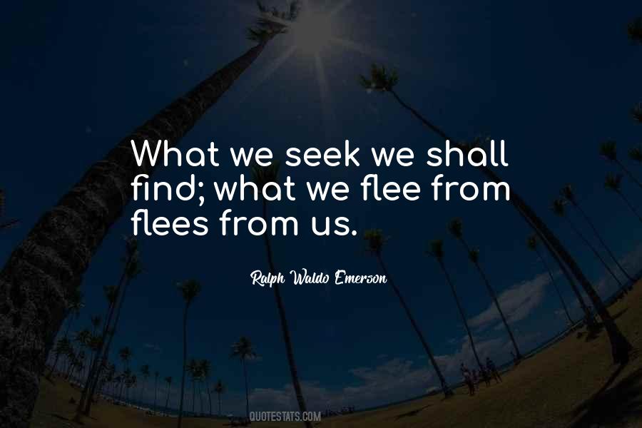 What We Seek Quotes #1190866