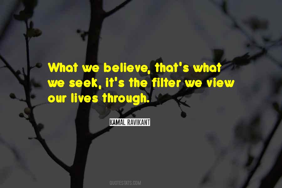 What We Seek Quotes #1438951
