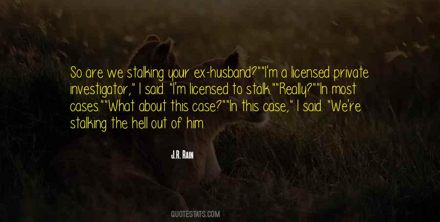 Quotes About Ex Husband #859349